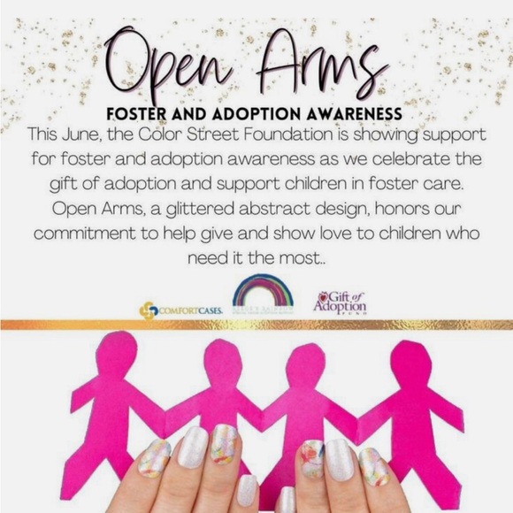 Color Street Open Arms Nail Polish Strips - Picture 3 of 3